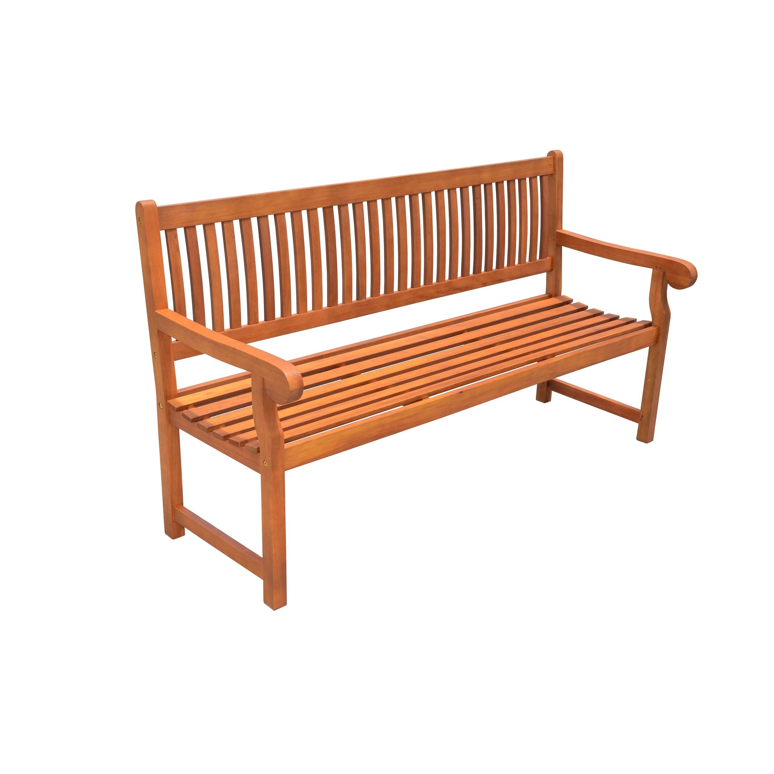 Customized Modern Design Solid Wood Bench For Living Room Furniture Natural 3 Seater in Cheapest Price