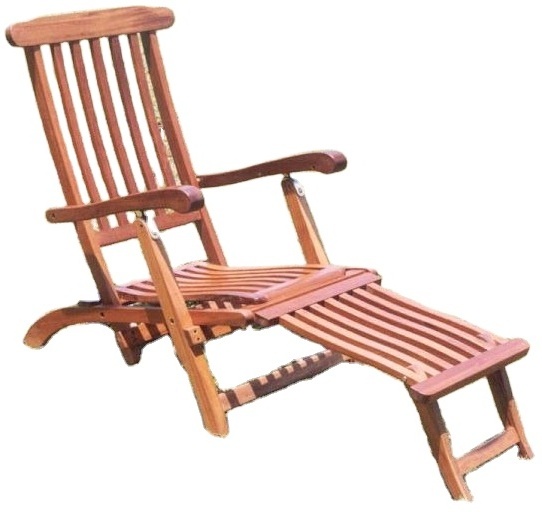 STEAMER DECK CHAIR Acacia Wood Made in Vietnam Luxury Outdoor Living Garden Furniture Wholesale