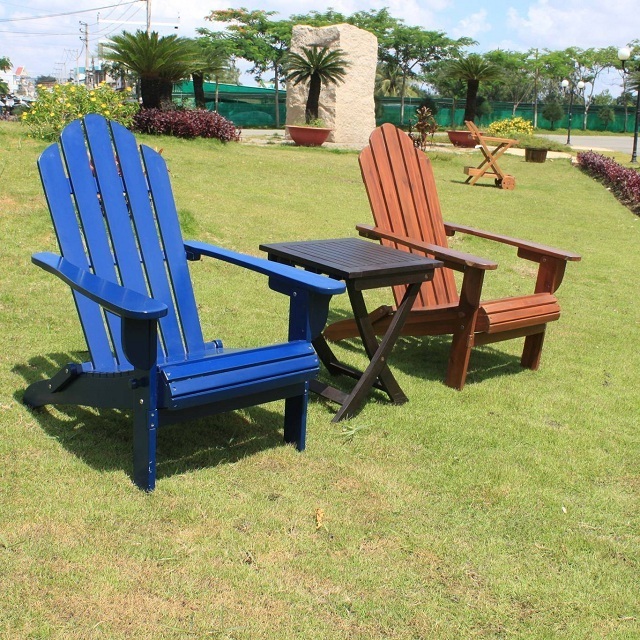 Outdoor Chairs Folding Half-Assembled Wooden Folding Chair Garden Beach Outdoor Morden Folding Wood Adirondack Chair