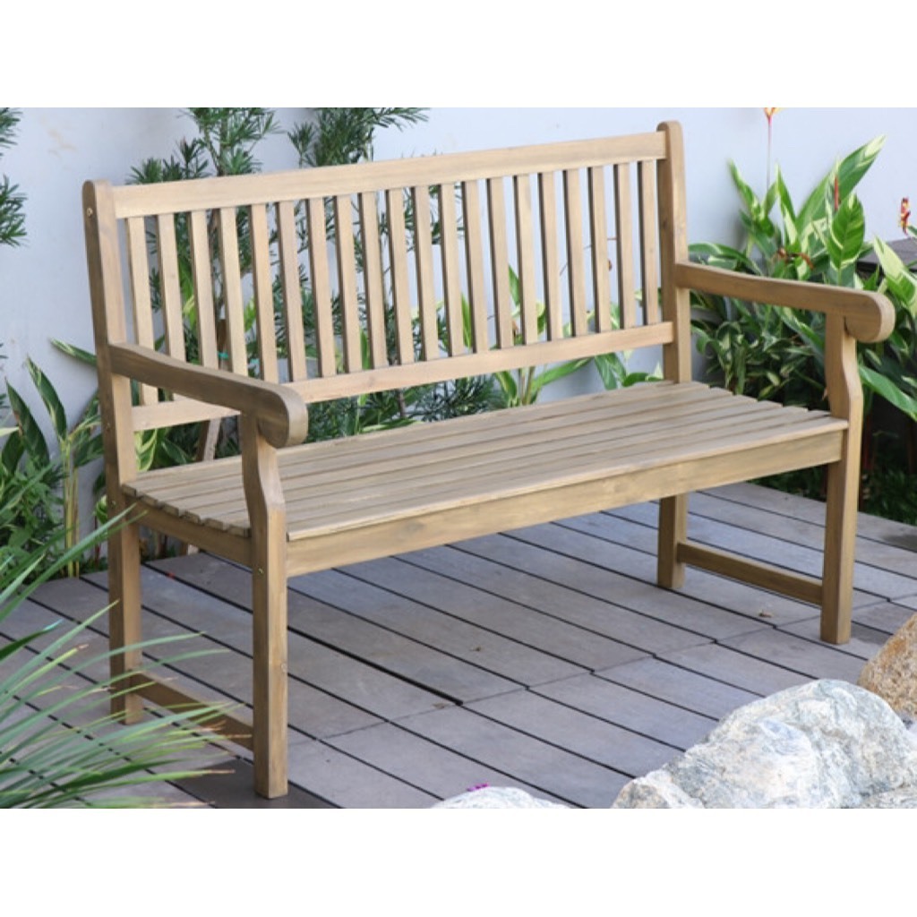 New Acacia Wooden Dining Bench for Outdoor and Indoor Storage Bench Wood for Kitchen & Living Room Furniture