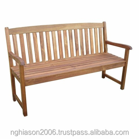 Customized Modern Design Solid Wood Bench For Living Room Furniture Natural 3 Seater in Cheapest Price