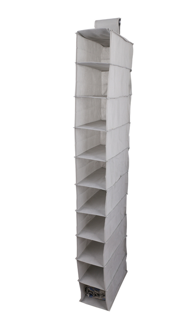 Customized Foldable Non-woven Hanging Closet Organizer and Storage Cabinet Shelves for Wardrobe Nursery Baby Clothes