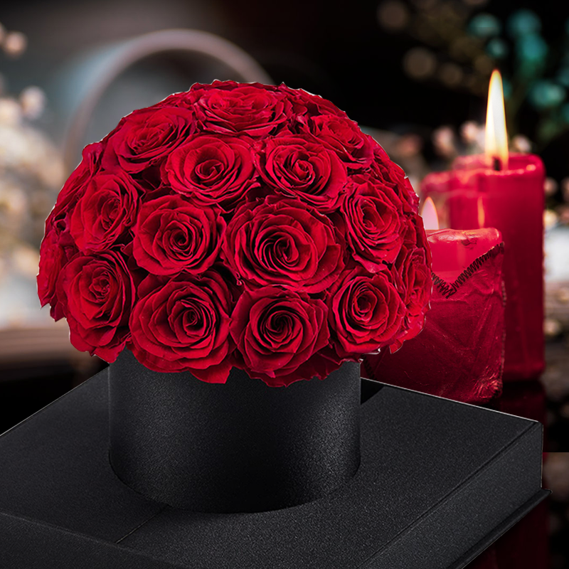 UO Eternal roses preserved flowers rosas eternas preservadas 2020 decorative rose forever box gift preserved roses