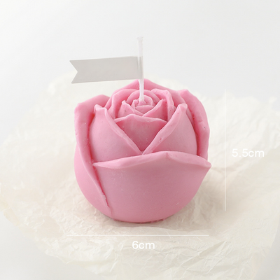 UO Creative Home Decoration Gifts Handmade Shape Candle Aroma Vegan Shaped Scented Rose Candles