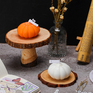 UO Thanksgiving Pumpkin Shaped Soy Scented Candles Fall Pumpkin Tealight Candles Home Decor Pumpkin Candle