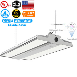 3CCT 3Power Adjustable 150w 200w 240w 400w Shop Industrial 300w Motion Sensor High Bay Lighting Led Linear Light