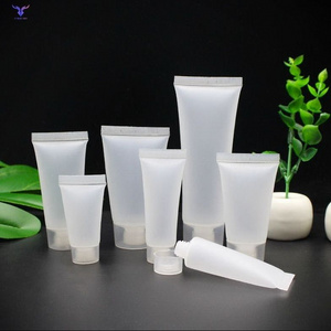 Custom  plastic soft cosmetics face whiten squeeze tubes for hand cream lotion packaging aluminum laminated cosmetics tube