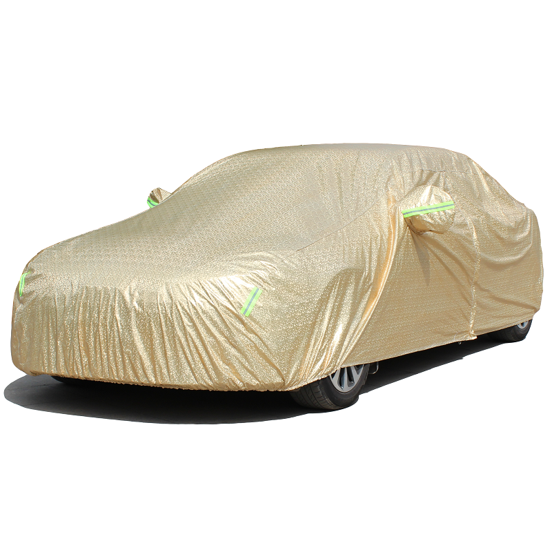 ZS factory summer heat insulation car parking UV Sun Rain waterproof peva protection car cover