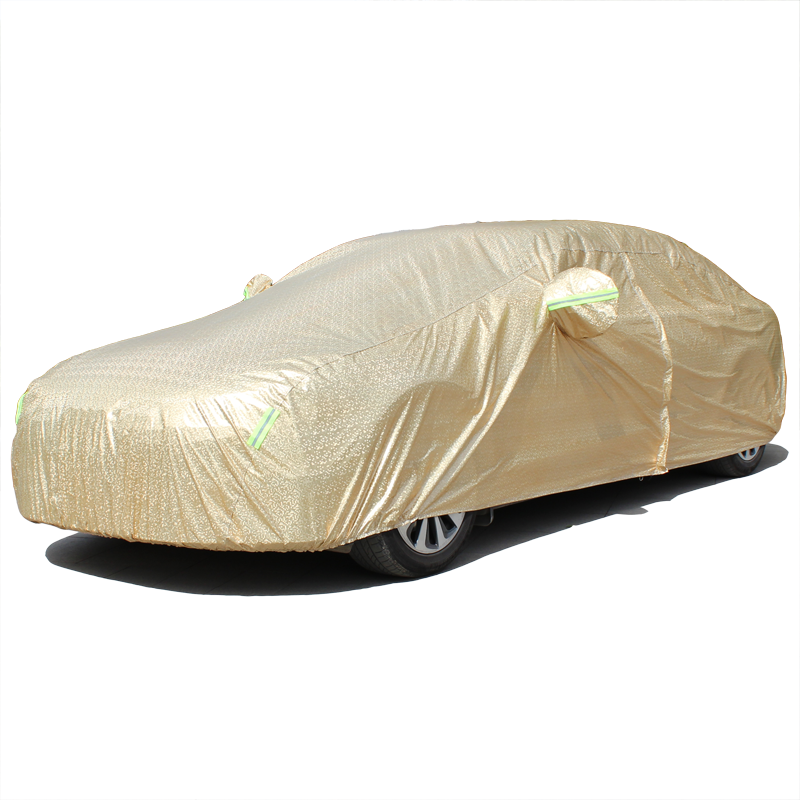 ZS factory summer heat insulation car parking UV Sun Rain waterproof peva protection car cover