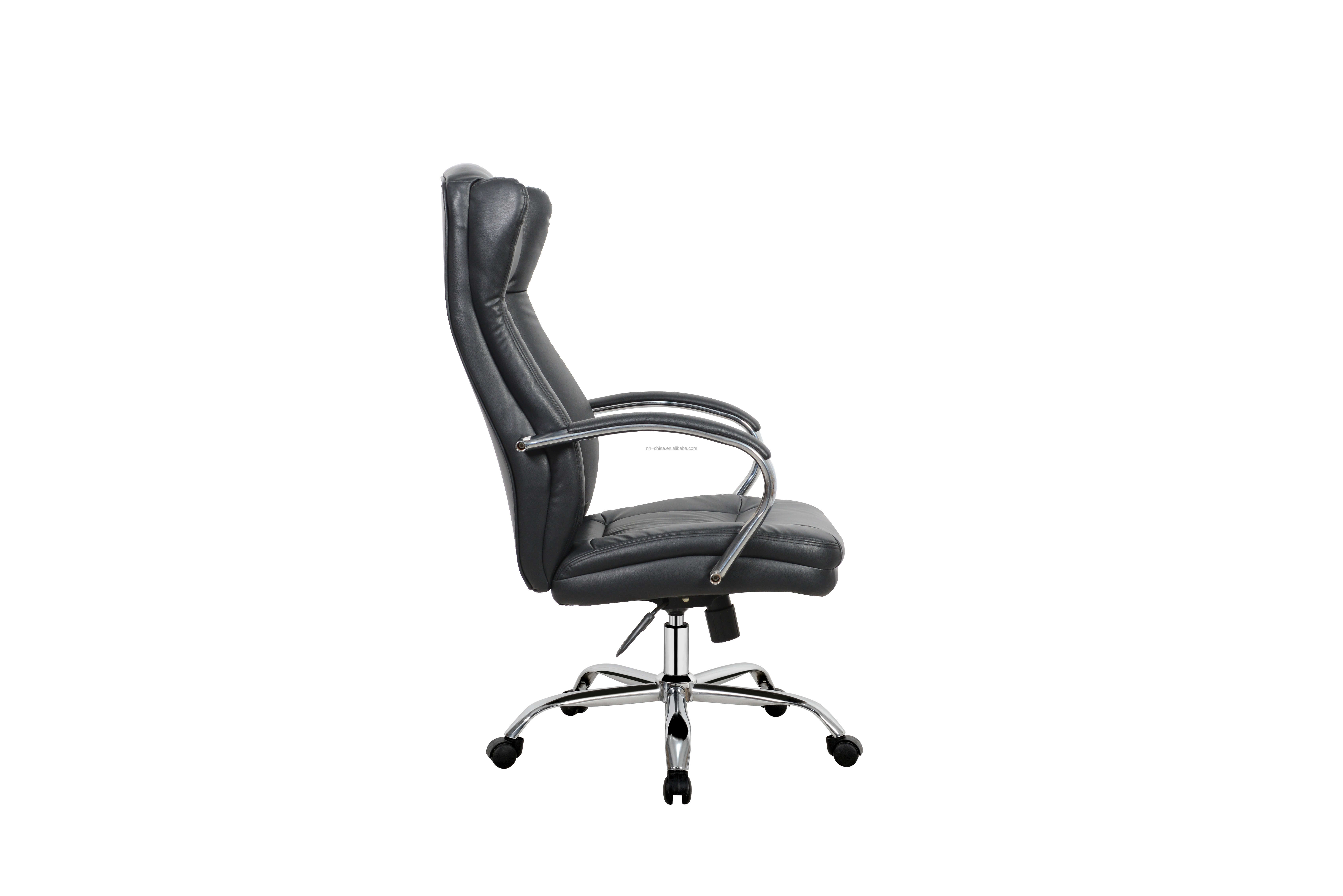 Big tall heavy duty ergonomic faux leather boss office chair with wheels