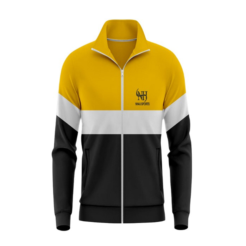 2024 Customized Logo Print Professional Premium Quality Newest Product Men Sweat Jackets