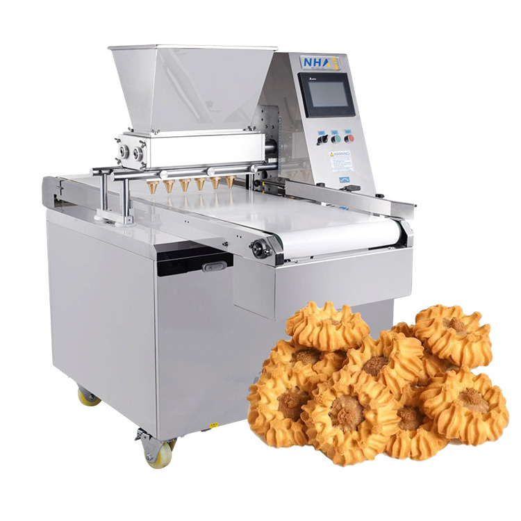 Commercial biscuit cookie depositor machine Automatic mini fortune cookie machine maker price