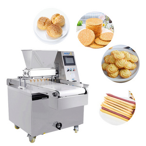 NHA 2023 bakery fortune cookie bar extruding making machine Functional small biscuit making machine