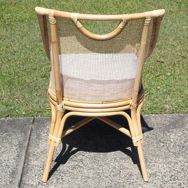 New Basic Design Modern Style Handmade Natural Rattan Chair For Living Room Or Hotel And Restaurant Villa From Vietnam G129