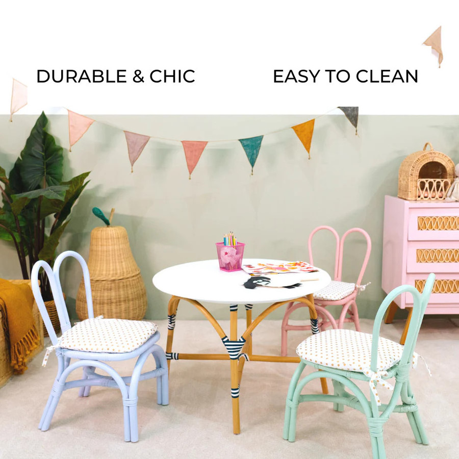 New Rabbit Rattan Kid Chair And Kid Furniture Various Style For Children Room And Kid Room Decoration In Vietnam