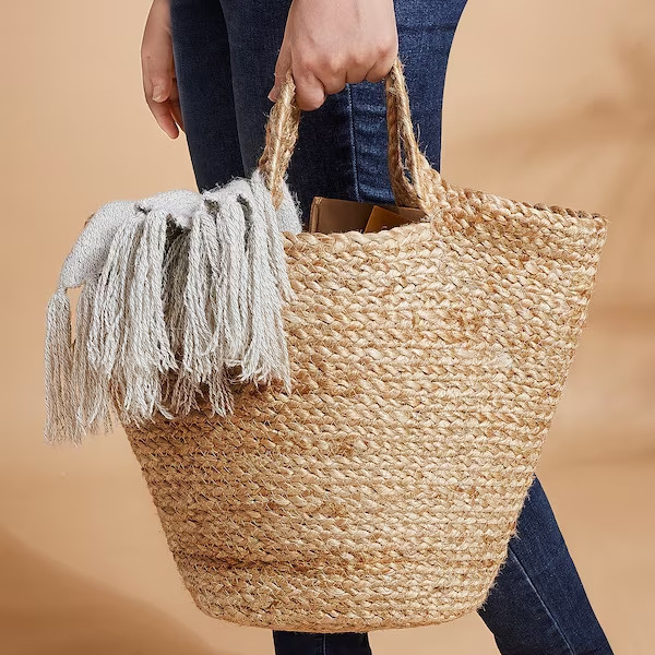 Top Selling Boho Vibe Seagrass Bag, Summer Beach Bag For Woven Cheap Price Wholesale Cheap Price