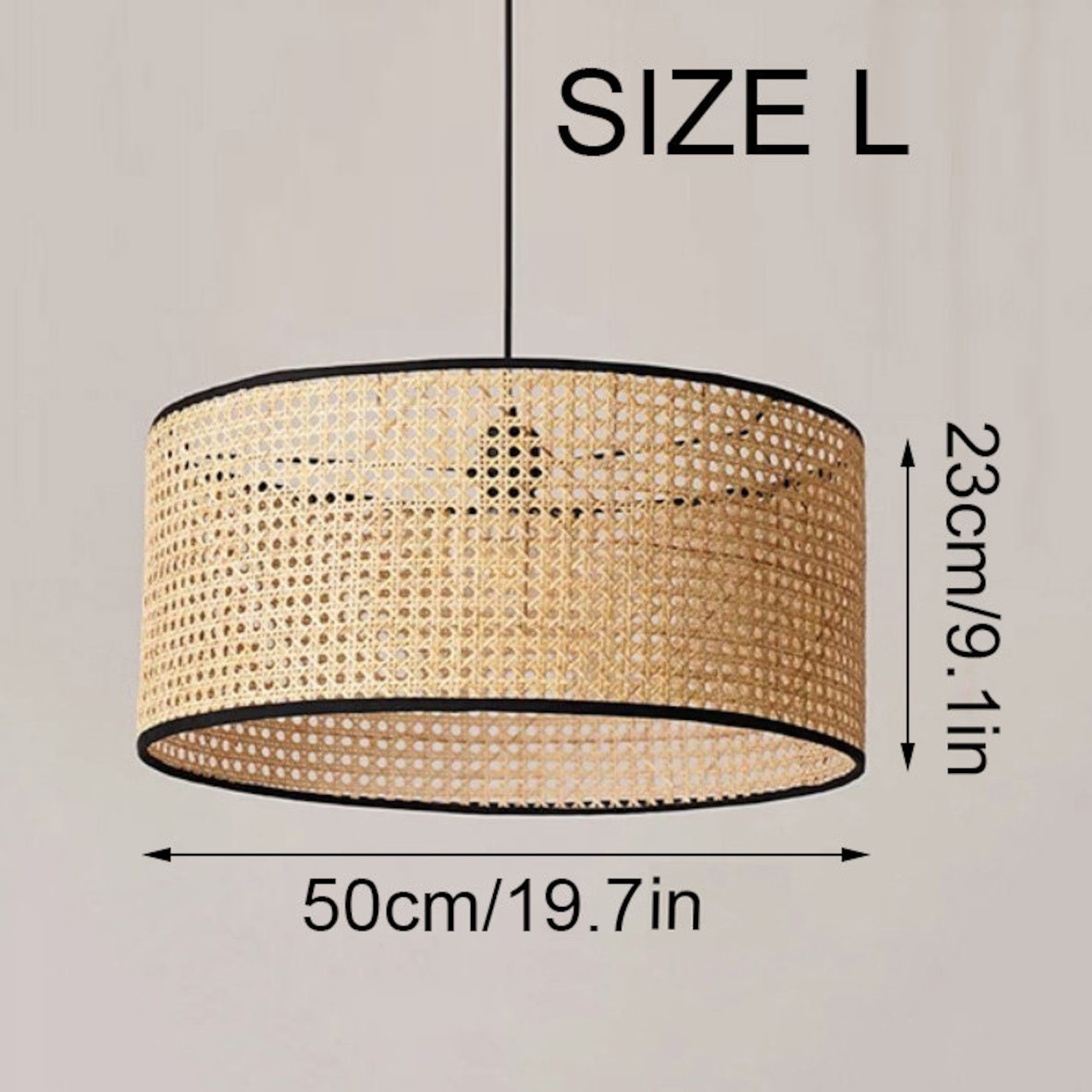 Handmade Woven Bamboo Wicker Pendant Light Fixture New Natural Rattan Design for Restaurant and Home Decor Ml56 Model