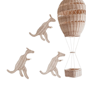 Rattan T-Rex Wall Decals New Design Best Price For Wholesale Wall Decor Hanging Wall Decoration Handwoven From Vietnam