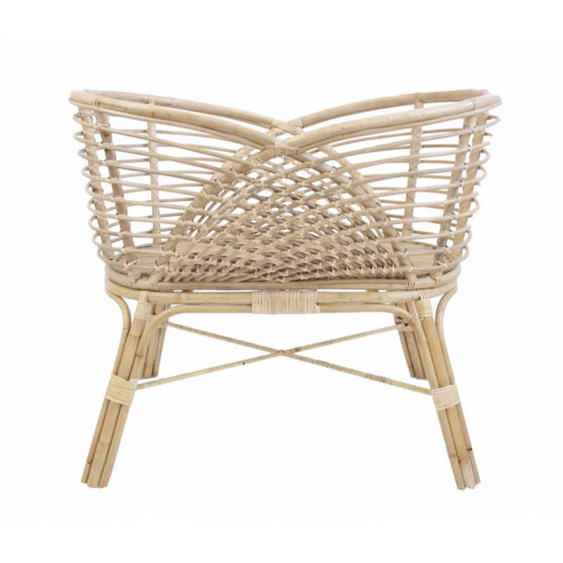 Vietnamese Round Rattan Doll Crib Also Doll Bed for Kids Toy Kids Furniture Babies and Kids Carton Box European Countries