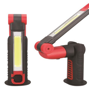 2018 New design COB work light flexible magnetic LED working flashlight with stand