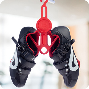 Shoe Hanging Hooks - Space-Saving Hanging Storage for Peloton Exercise Shoes & Sandals & Sneakers - Plastic Holder