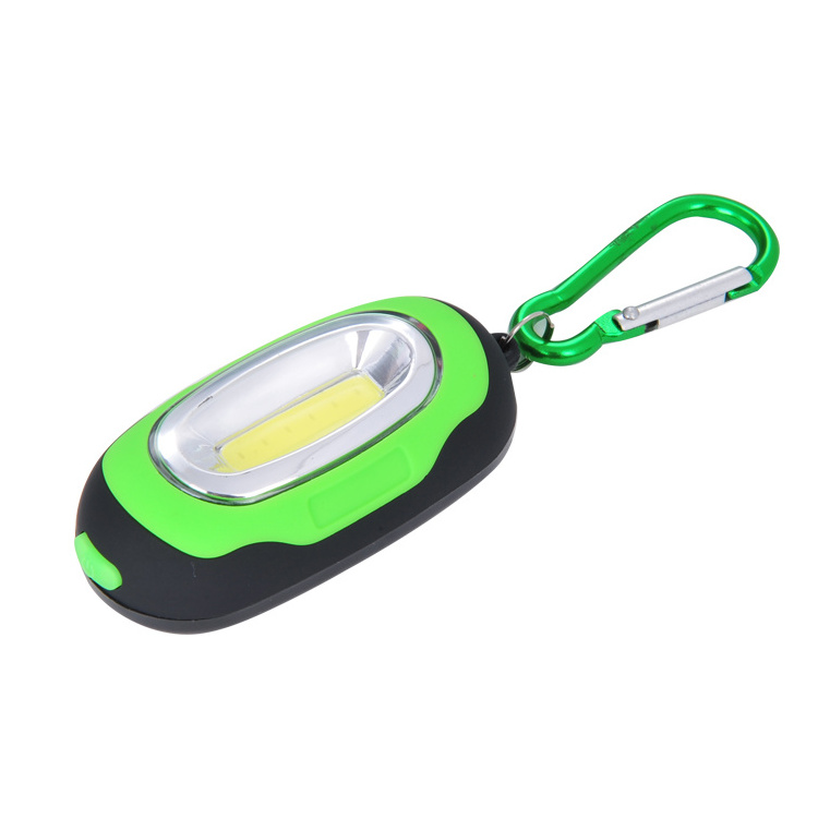 Portable Mini Key Chain COB LED Keychain Flashlight 3 Lighting Modes LED Backpack Torch light with Magnet