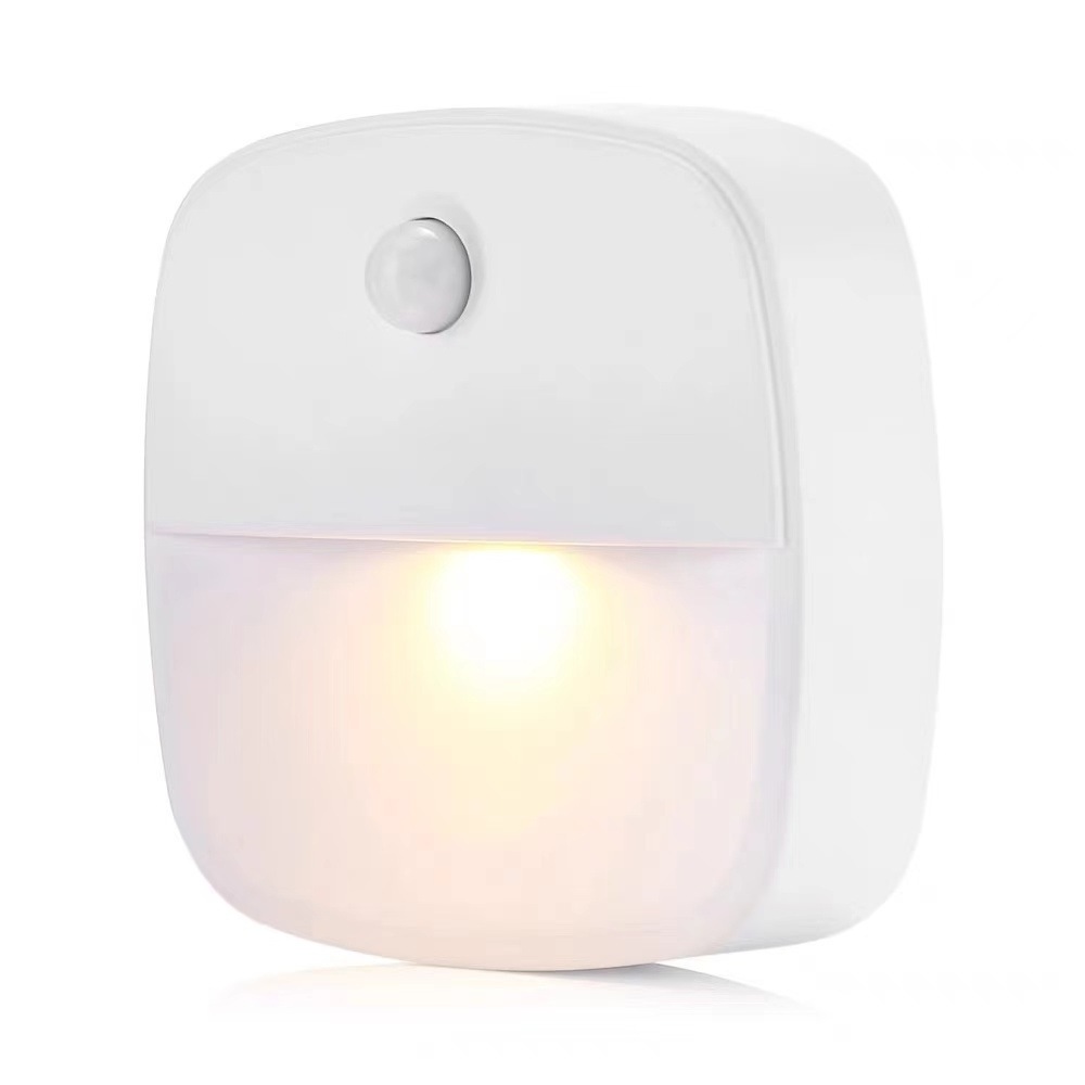 Wall-mounted Control Motion Sensor Indoor Light Stick On Nightlight Battery Operated Lights For Toilet Led Senor Night Light