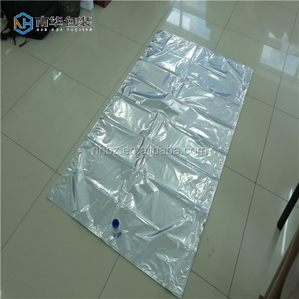 1-220L Aluminum foil aseptic bag in box for mango pulp,tomato paste,tropical juice,edible oil