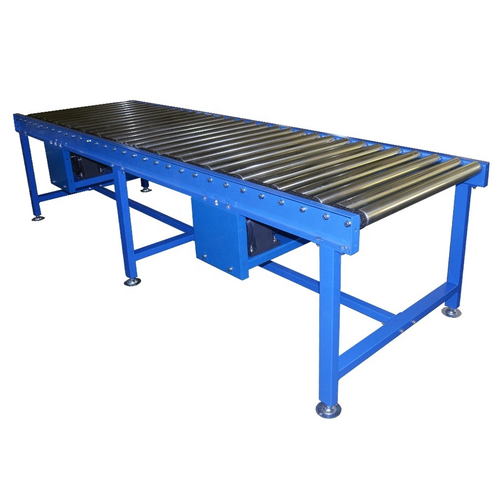 Material conveying equipment motor driven roller conveyor for assembly line