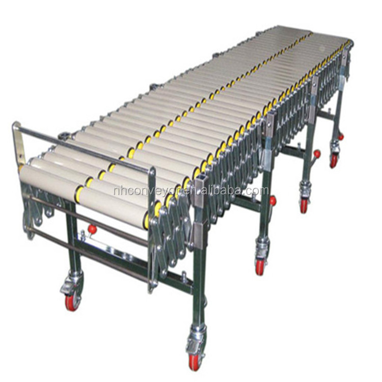 conveyor machine flexible conveyor roller gravity roller pvc roller for light duty  transport