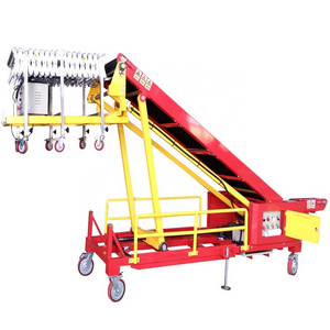 Movable Carton Loading Conveyor Truck Unloading And Loading  Conveyor  vehicle loading