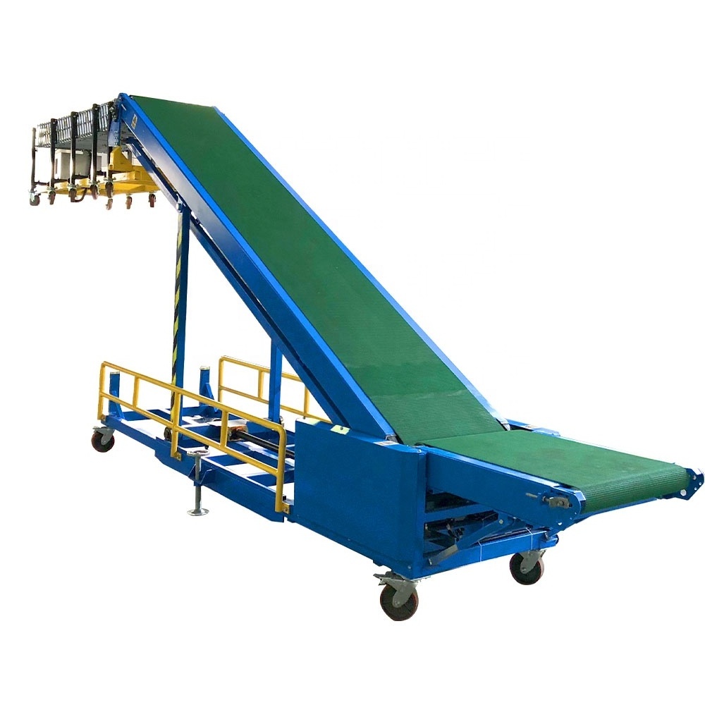 20ft and 40ft Container Loading Unloading Conveyor system  Truck Loading Conveyor