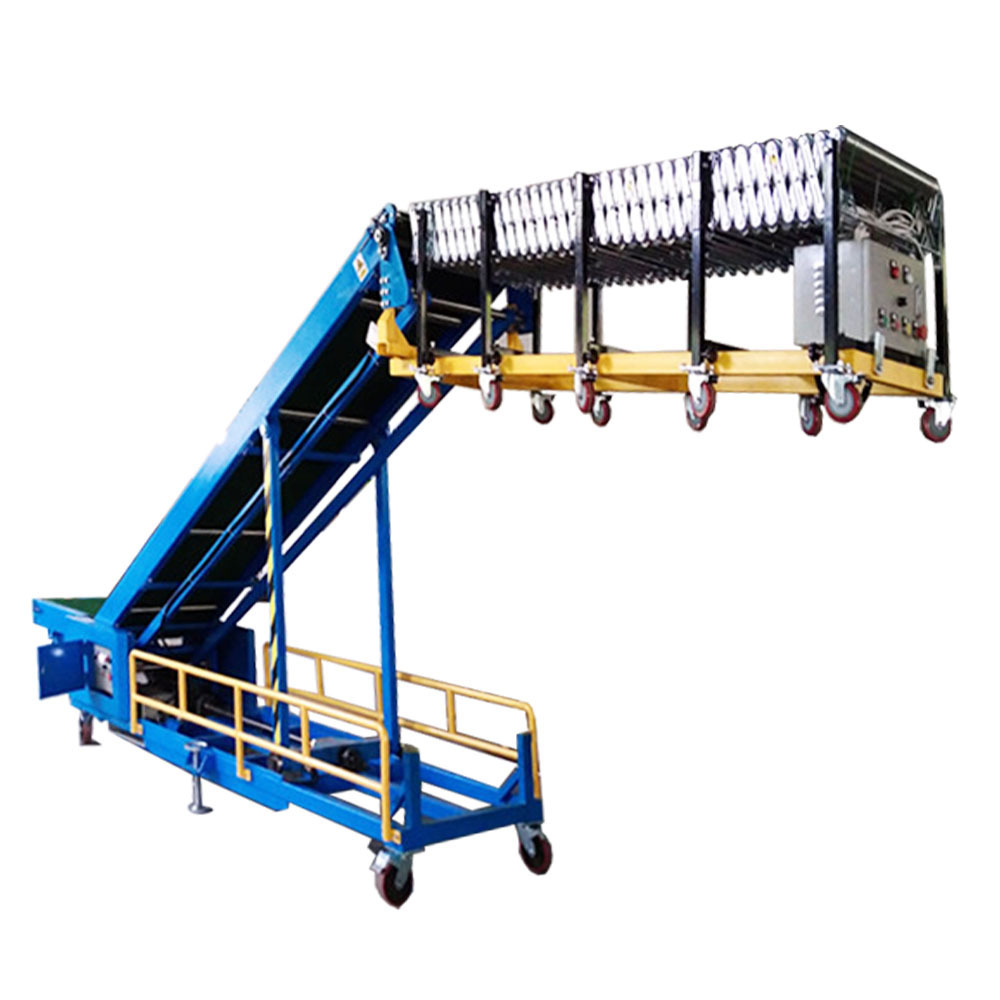 belt conveyor manufacturer Transport Flexible  truck loading and unloading conveyor lifting conveyor for container