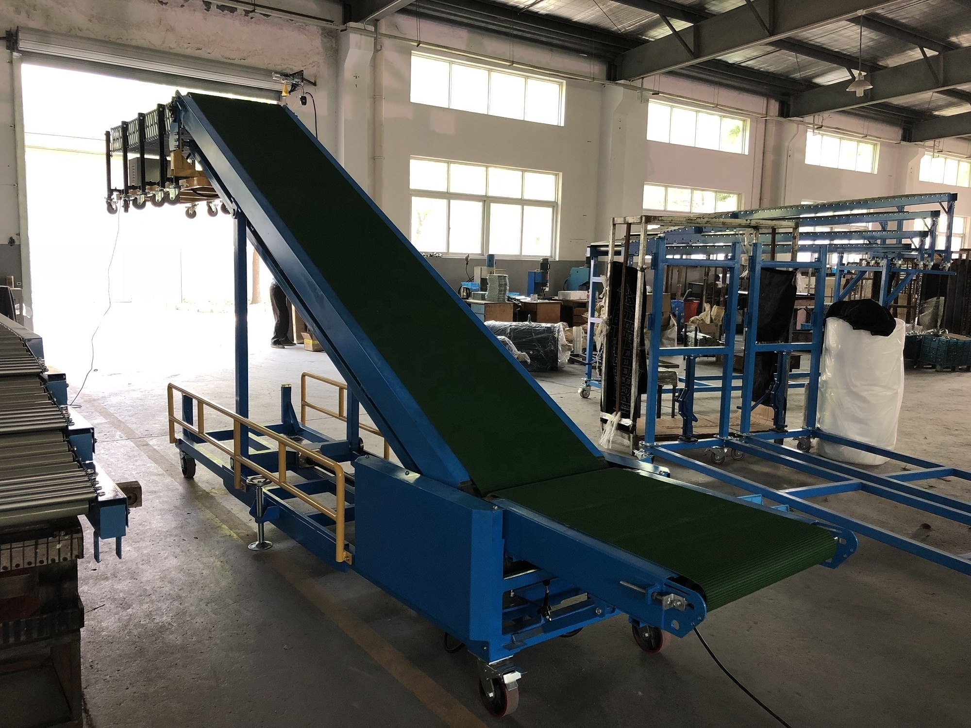 20ft and 40ft Container Loading Unloading Conveyor system  Truck Loading Conveyor