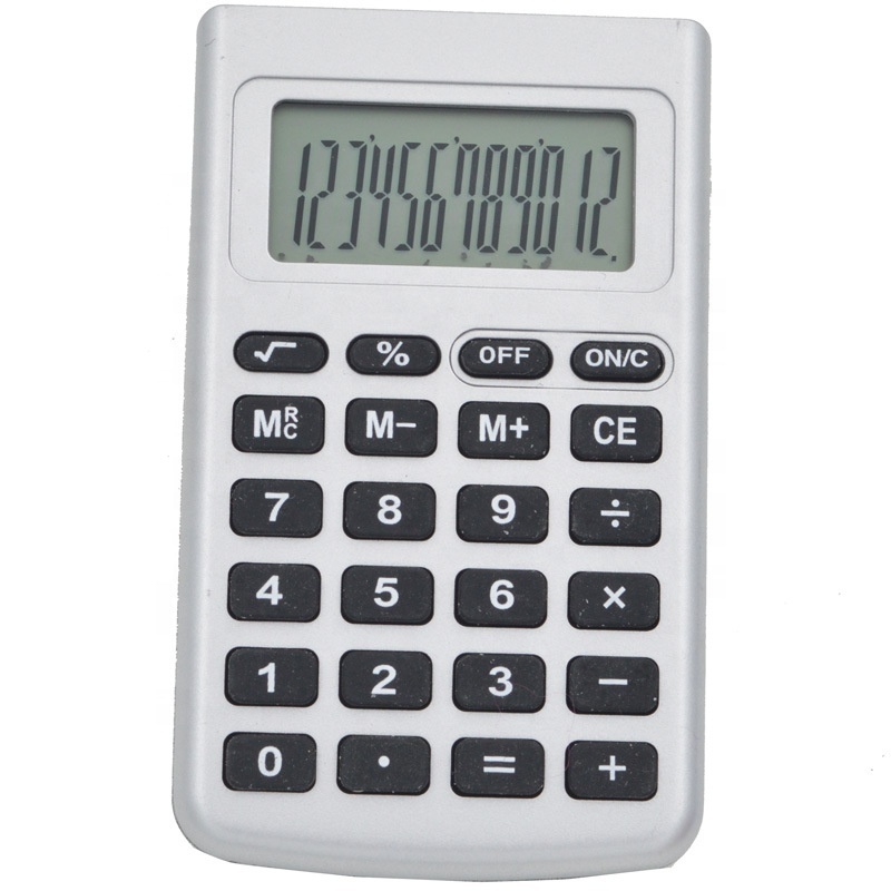 Pocket 8 digit color silicone key Calculator