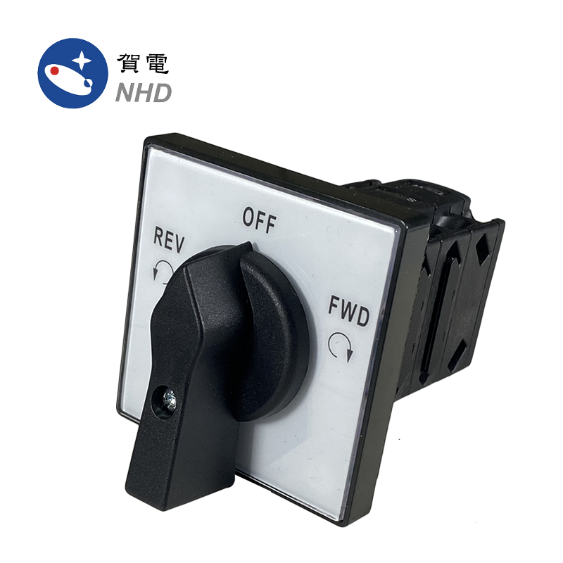 NCS-S5 Rotary Changeover Cam Switch Main Switch, Forward/Reverse, 3-phase 10A, 16A, 25A, 32A, 65*65