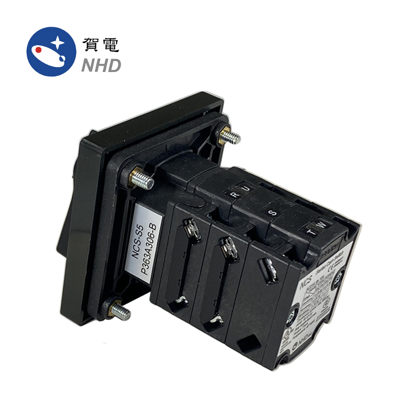 NCS-S5 Rotary Changeover Cam Switch Main Switch, Forward/Reverse, 3-phase 10A, 16A, 25A, 32A, 65*65