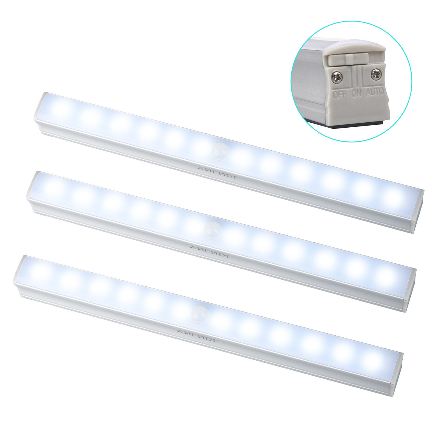 12 LED wireless human motion sensor dimmable closet magnetic human light  under kitchen cabinet night lights for closet