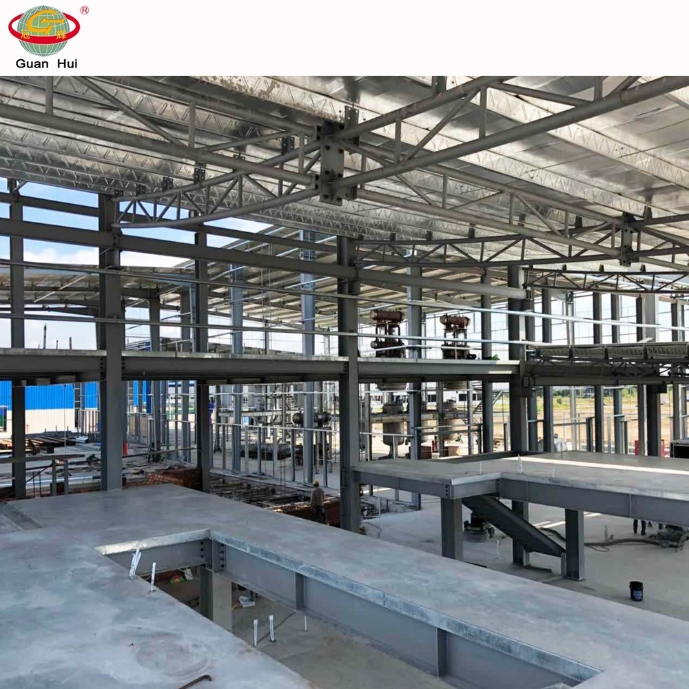 Space frame light steel structure school building construction