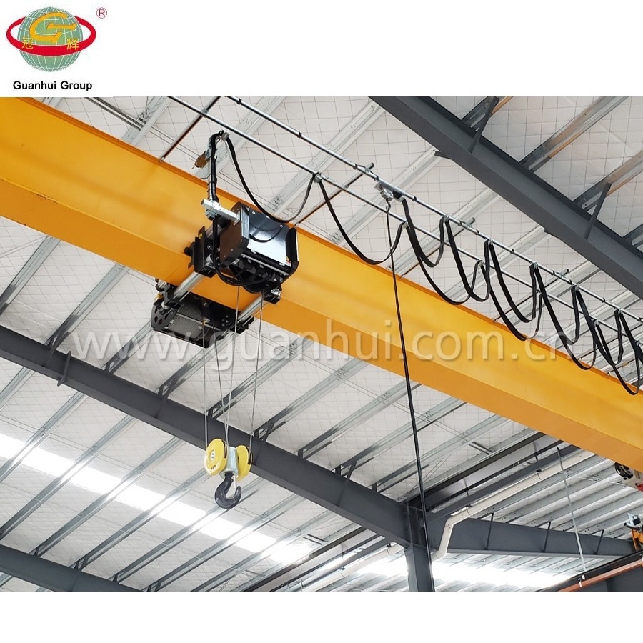 Guanhui bridge single girder overhead crane 5 ton