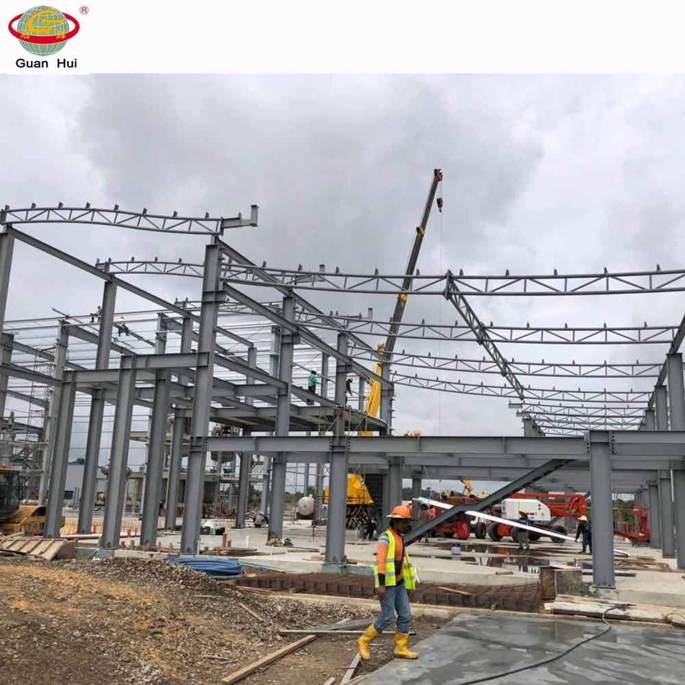 Space frame light steel structure school building construction