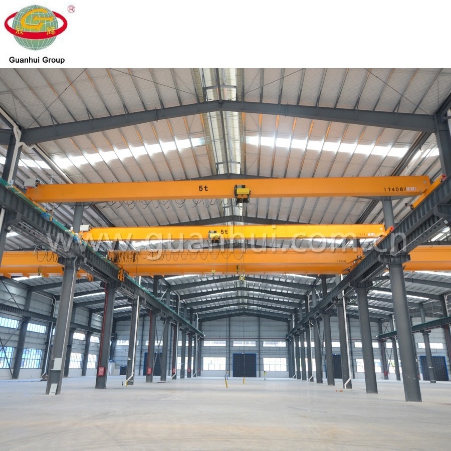 Guanhui bridge single girder overhead crane 5 ton