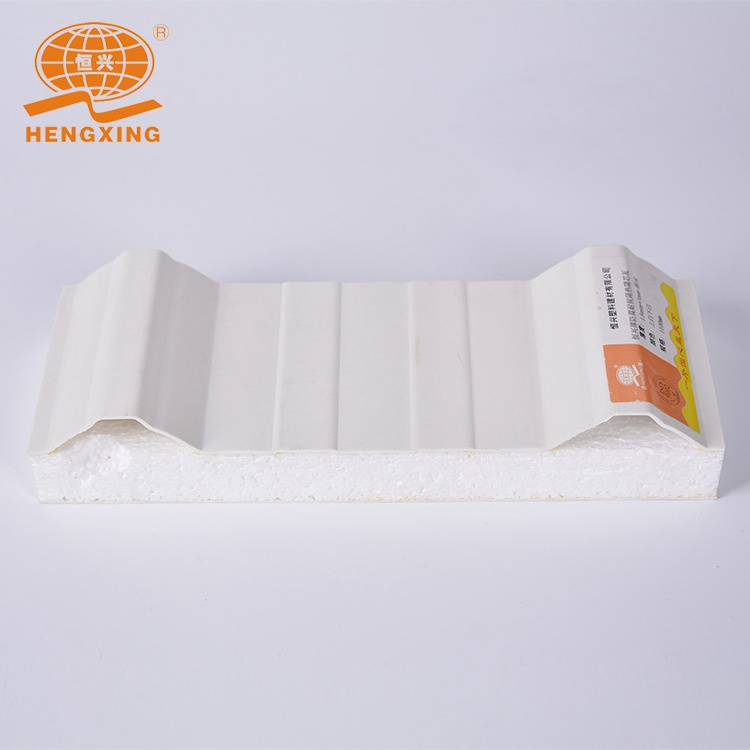 Easy Installation Insulated EPS Sandwich pvc Roof Tile/Wall Panels