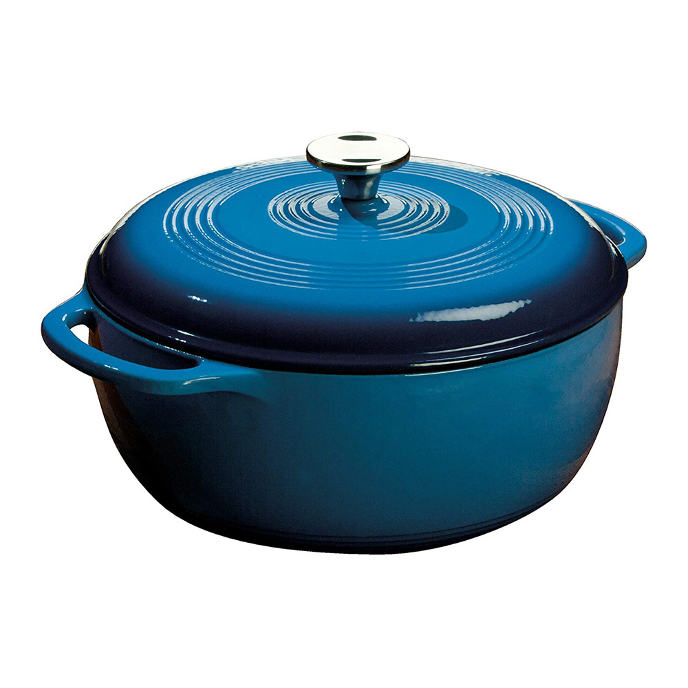 Cookware Cast Iron Pot Enameled Nonstick Dutch Oven Bread Baking Pot With Lid