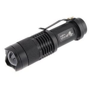 Zoomable mini Tactical Flashlight Waterproof LED Torch with 5W Power USB Rechargeable Lithium Battery Outdoor Emergency Use