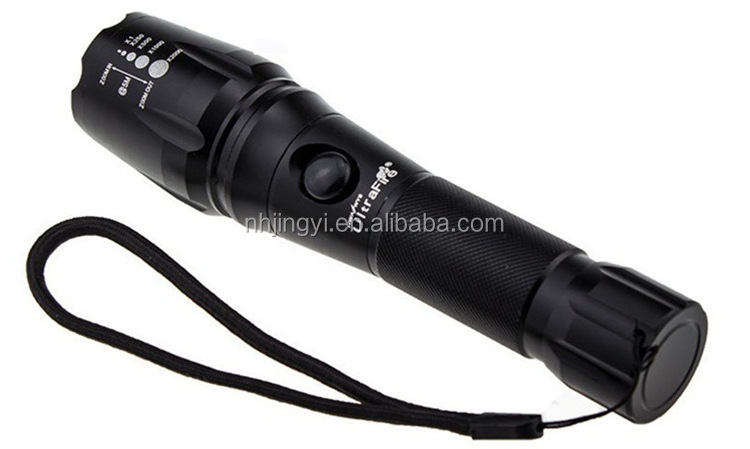 10W led XML T6 aluminum 1100 lumen multifunction flashlight