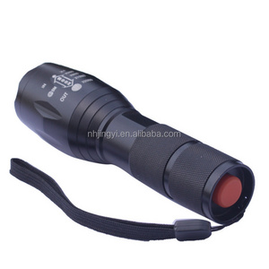 High power XML T6 zoom aluminum 1100 lumen 10W rechargeable led torch light