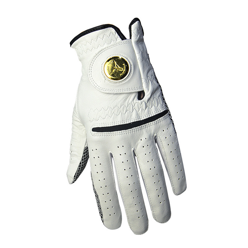 Waterproof Racing Sport Golf Glove for Men or Women Breathable Sheepskin Leather Fashion Style for Left right Hand Use