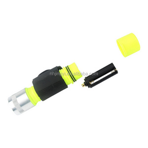 high bright T6 control button waterproof AA battery IP68 diving led torch