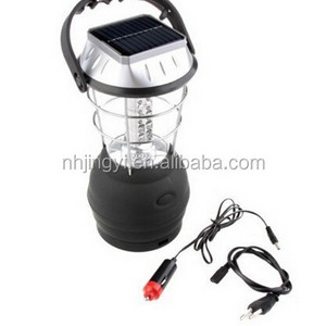 water resistant rechargeable hand cranking dynamo solar 36pcs led camping lantern